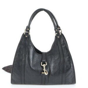 Gucci Guccissima leather tote bag shoulder black handle
